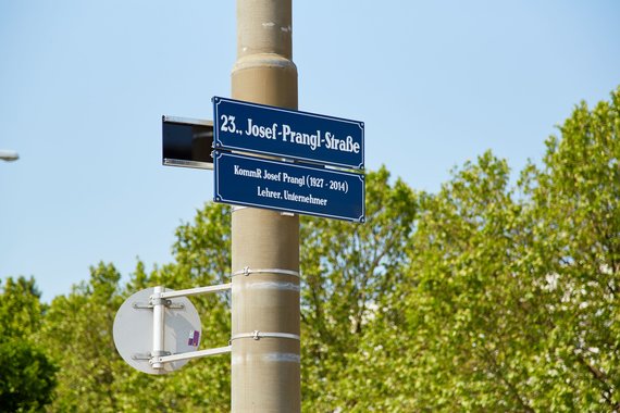 new street sign