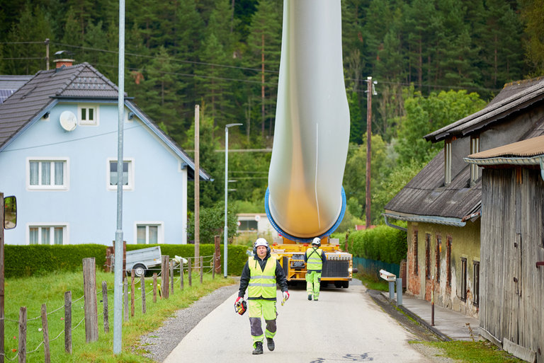 Alpine wind farm